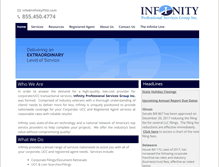 Tablet Screenshot of infinitypsgi.com